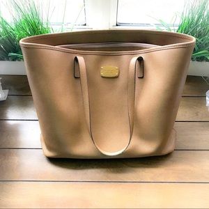 Michael Kors JetSet Saffiano Leather Tote